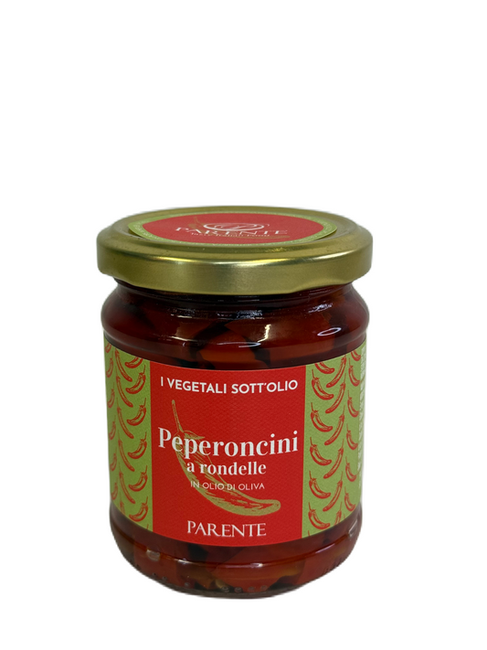 Peperoncini a Rondelle in Olio di Oliva