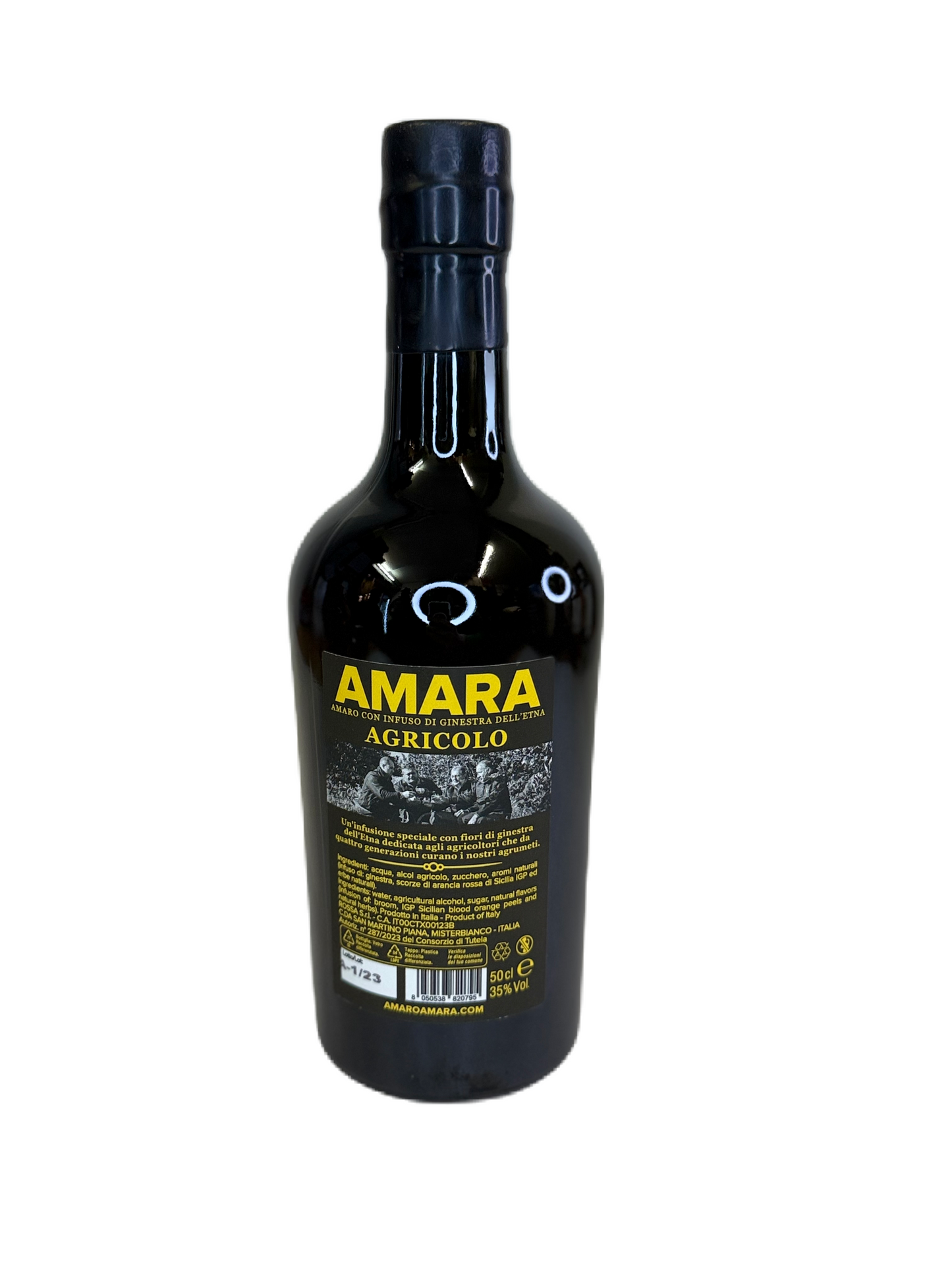 Amara Agricolo – Amaro di Ginestra e Arancia Rossa di Sicilia