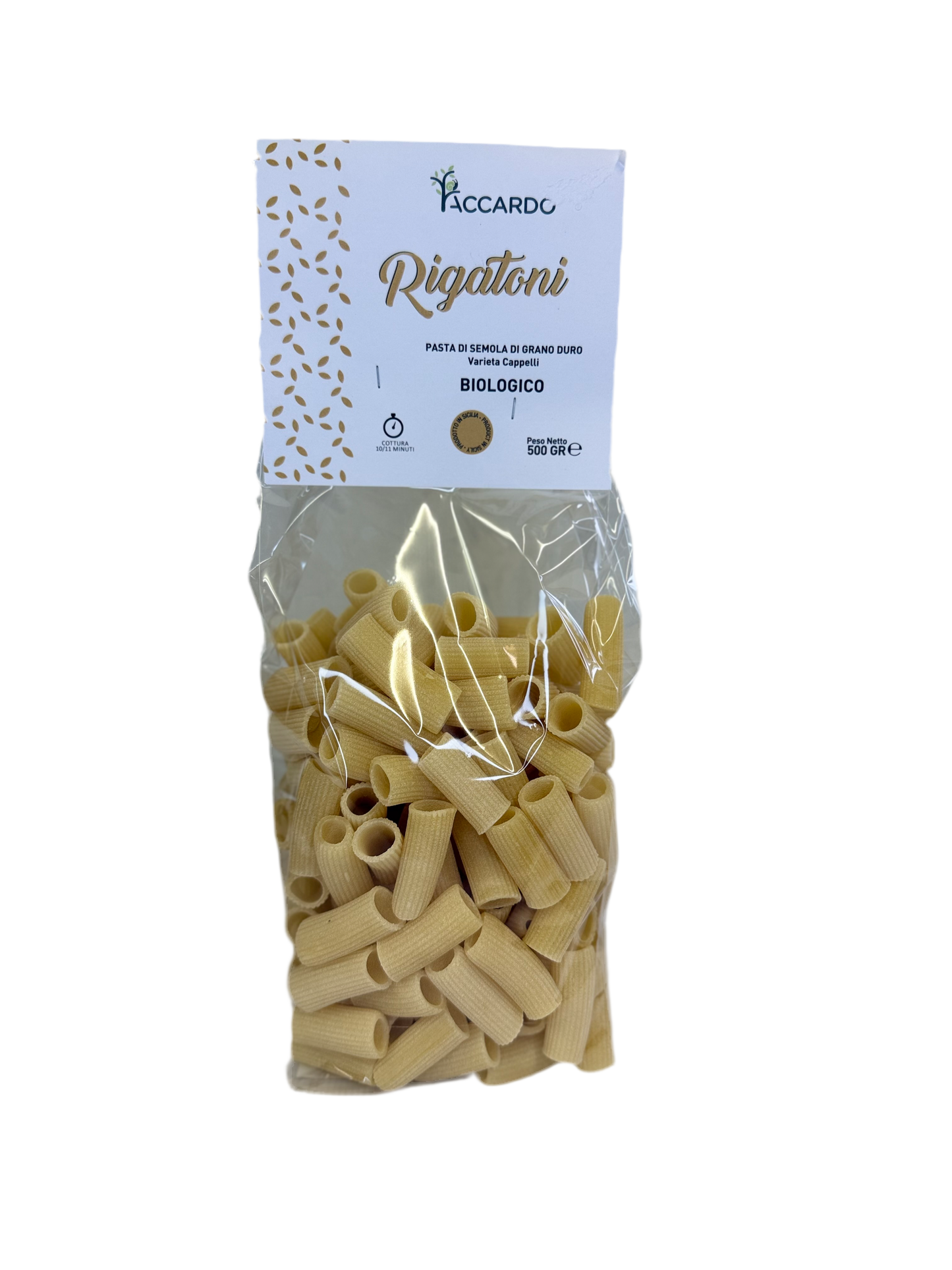 Rigatoni BIO – Senatore Cappelli