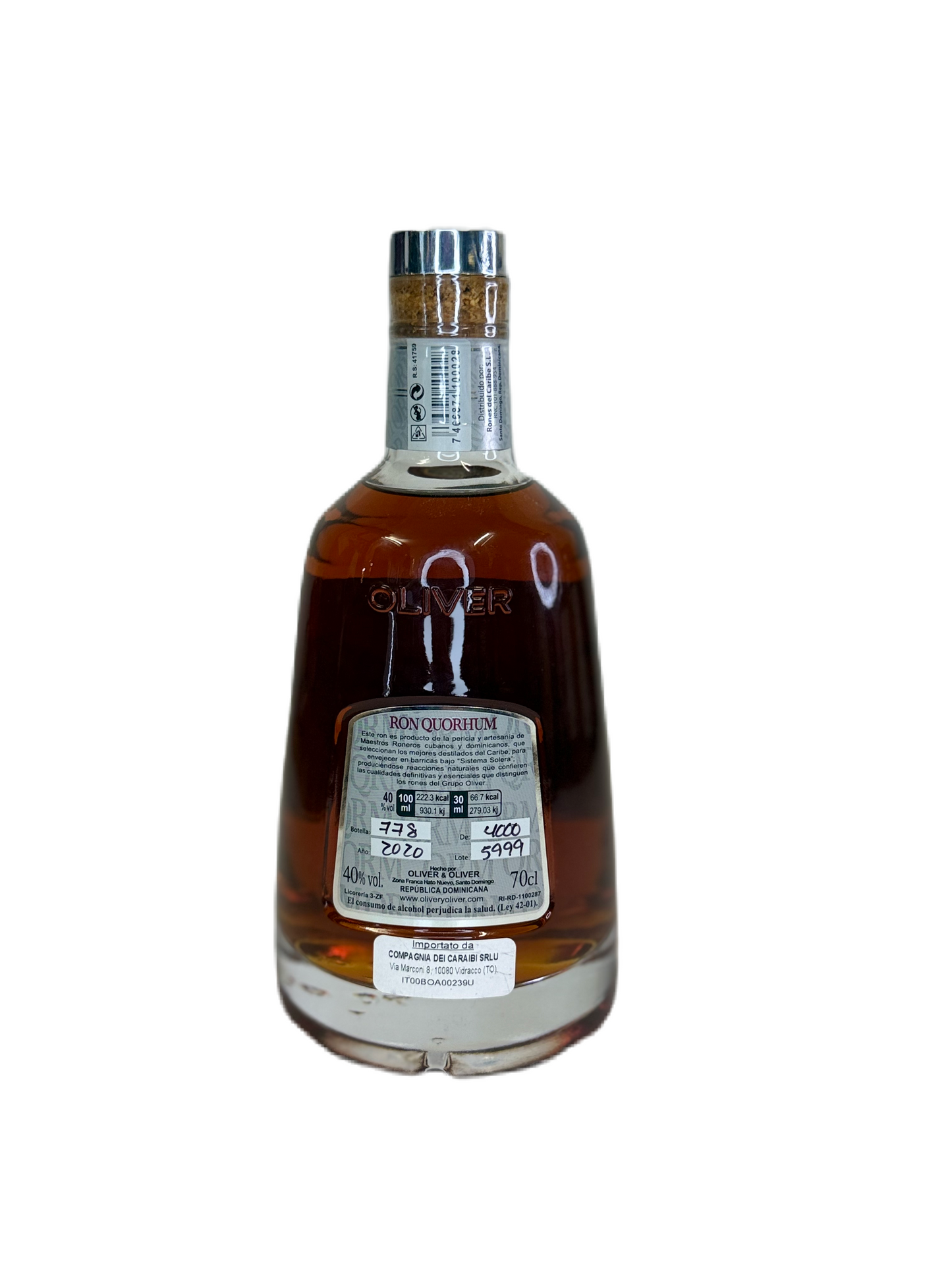 Quorhum Rum 15Y Vintage