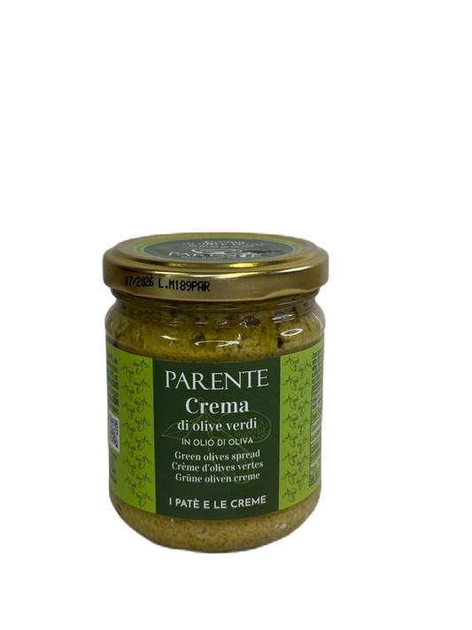 Crema di Olive Verdi in Olio di Oliva