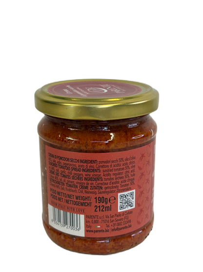 Crema di Pomodori Secchi in Olio di Oliva