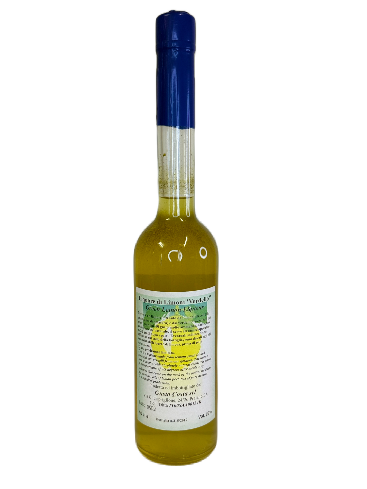 Limoncello Verdello – Costa d’Amalfi