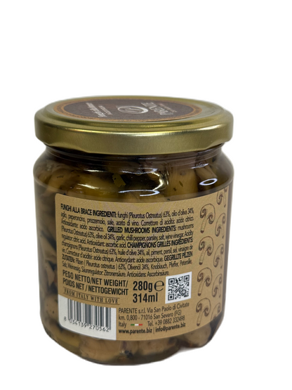 Funghi Grigliati in Olio d'Oliva