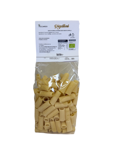 Rigatoni BIO – Senatore Cappelli